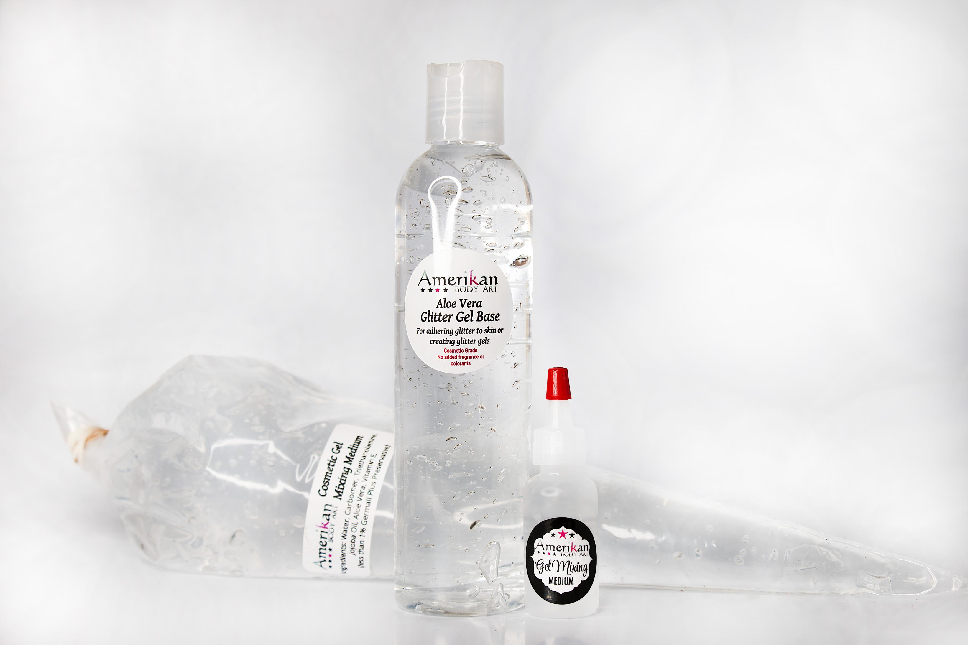 Aloe Vera Glitter Gel Base