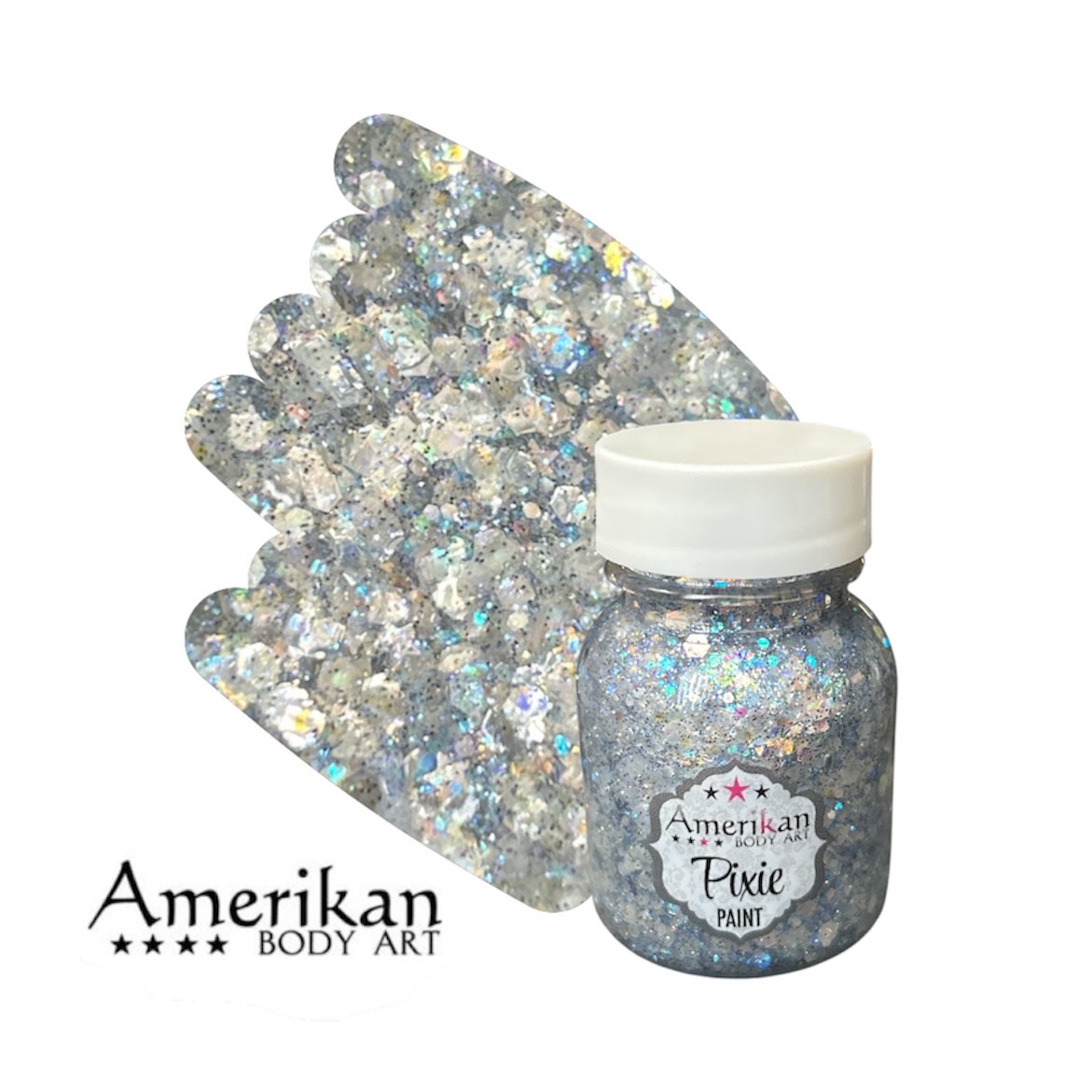 Moon glitter mini アクリルテクスチャーアート() Moonlight
