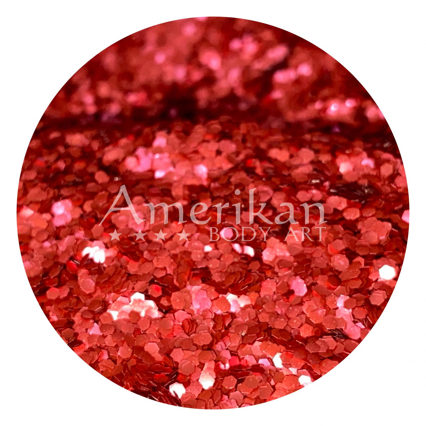 Ruby Red - Bulk Biodegradable glitter, .008 Ultrafine, Body Safe