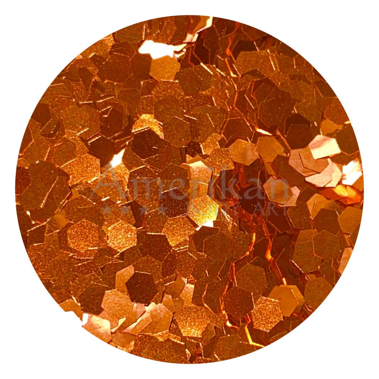 1oz Glitter Jar Clearance - Tangerine .062