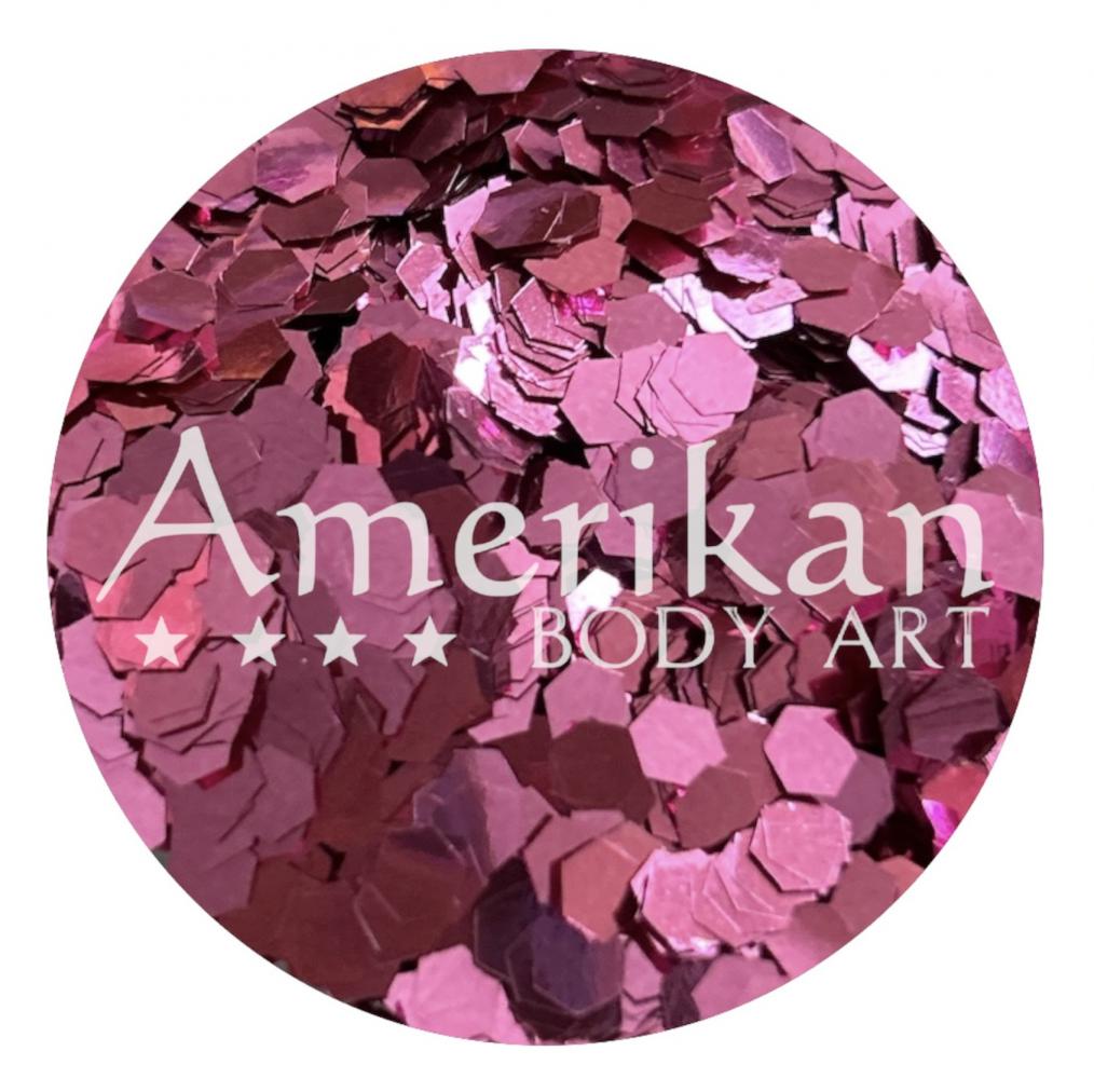 *New* Zinnia Pink Chunky Glitter (0.125