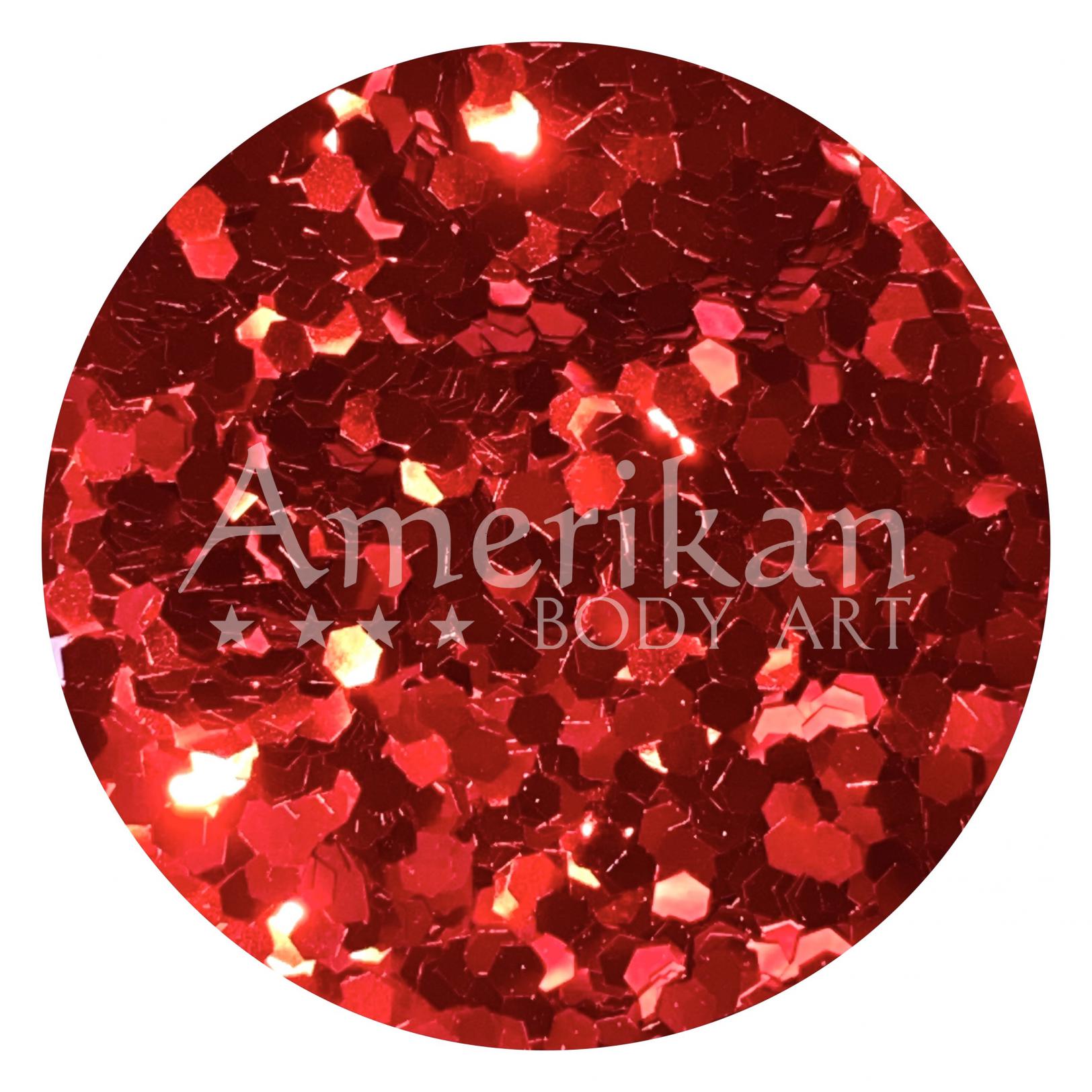 Firetruck Red Chunky Glitter (0.062