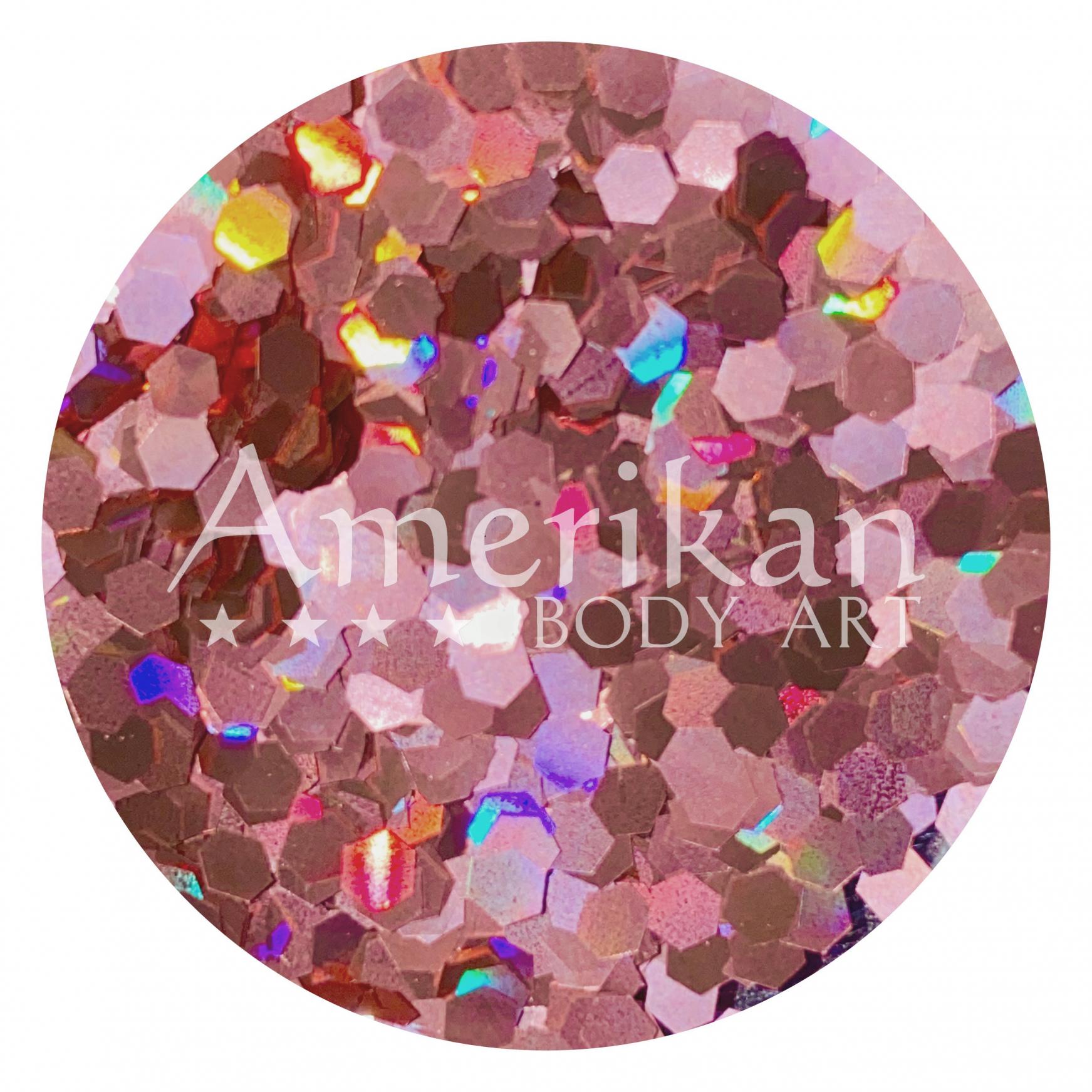 Holographic Rose Gold Chunky Glitter (0.094