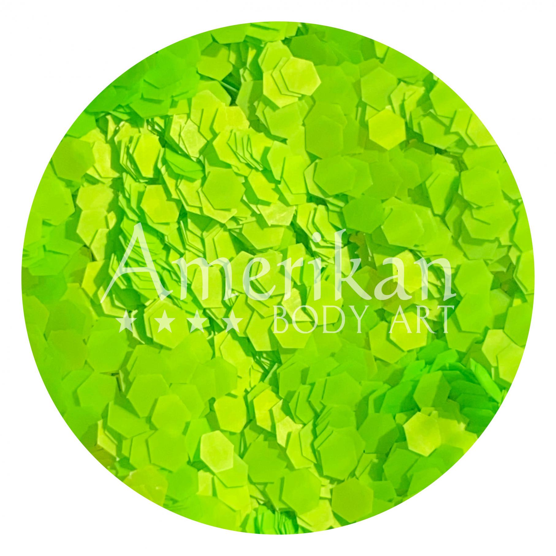 UV Green Chunky Glitter (0.094