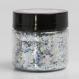 Silver Chunky Glitter Blend 4oz Bag Clearance 1