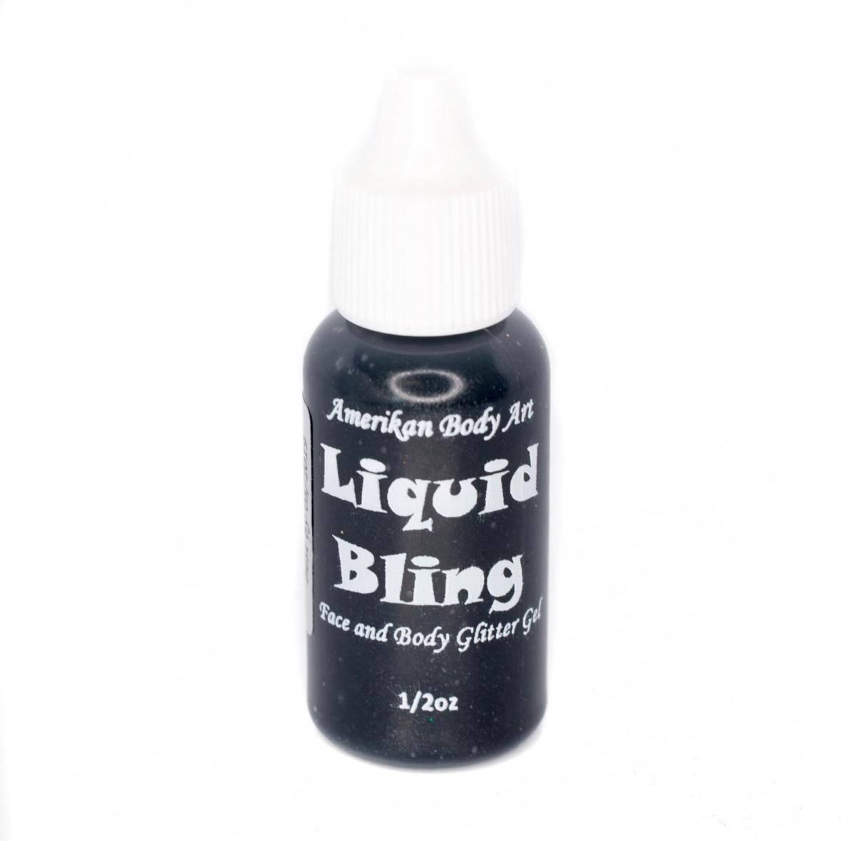 Jet Black Liquid Bling