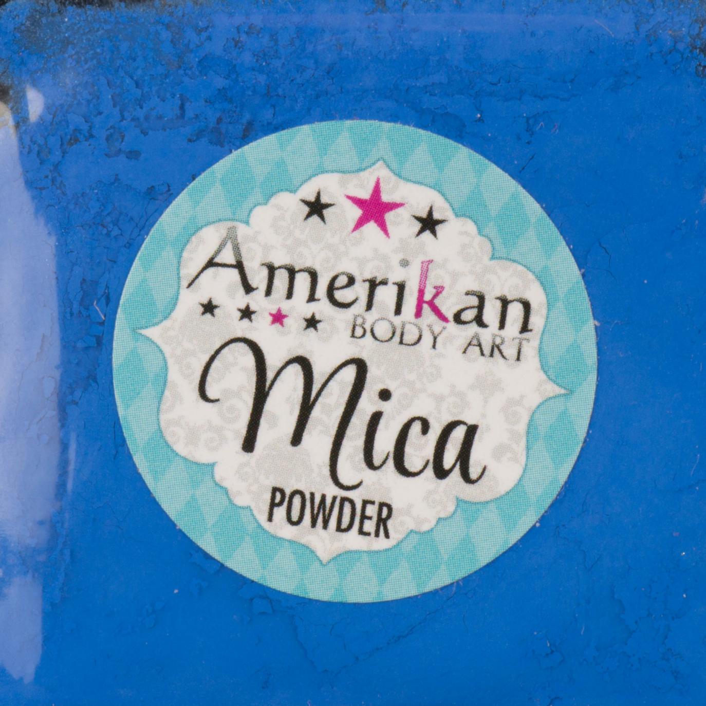 Matte Blue Mica Powder 1/2oz Bag