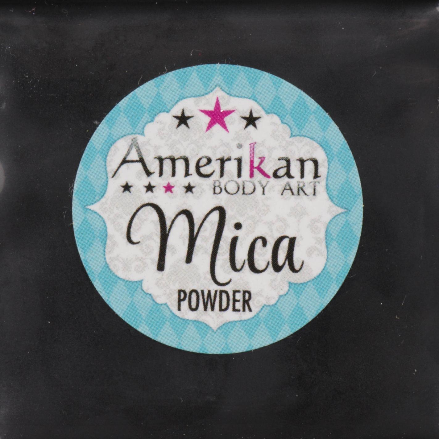 Pure Black Mica Powder 1/2oz Bulk Bag