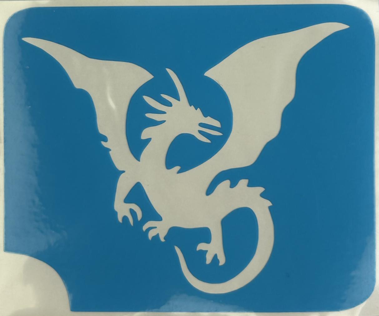 Flying Dragon - Pack of 5 Stencils