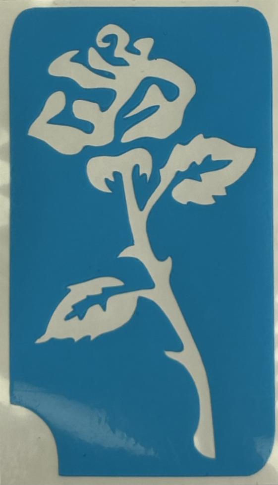 Open Rose - Pack of 5 Stencils