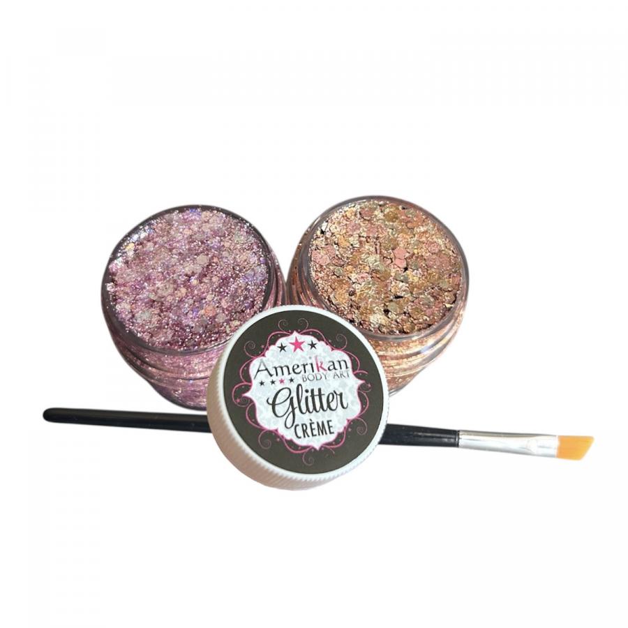 Limited Edition Trial Size Seasonal Glitter Creme Set