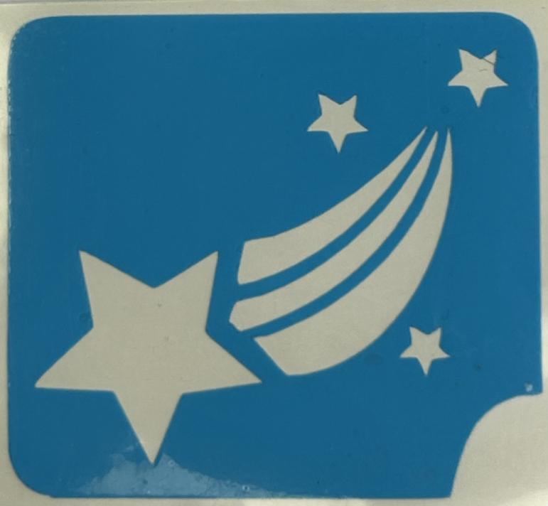 Shooting Star - Pack of 5 Stencils