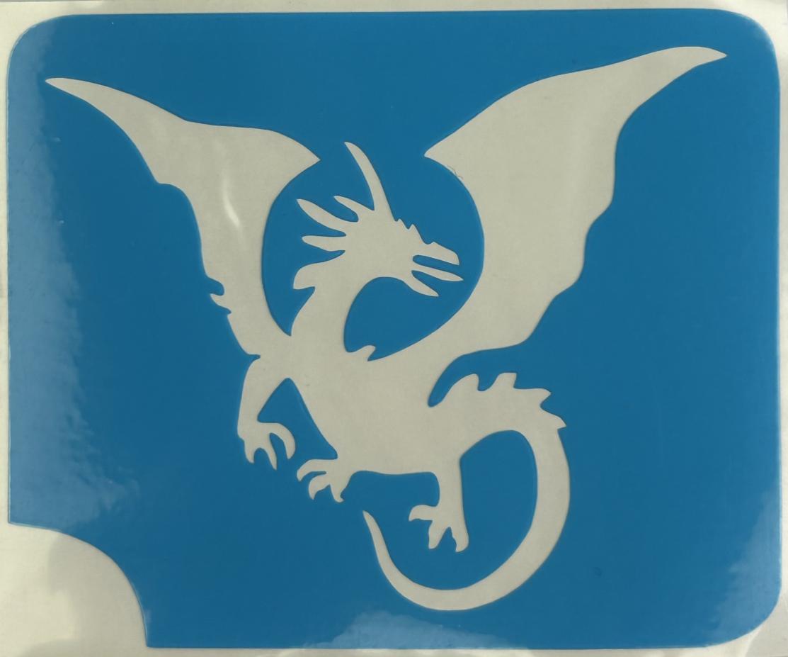 Flyingdragonstencil