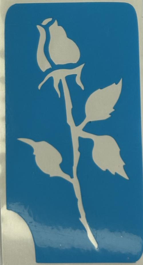 Rosebudstencil